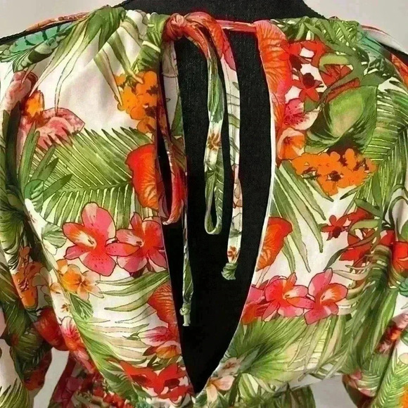 NWT~ Gianni Bini Tangerine Dream Romper size Medium MSRP $59 - Picture 7 of 16